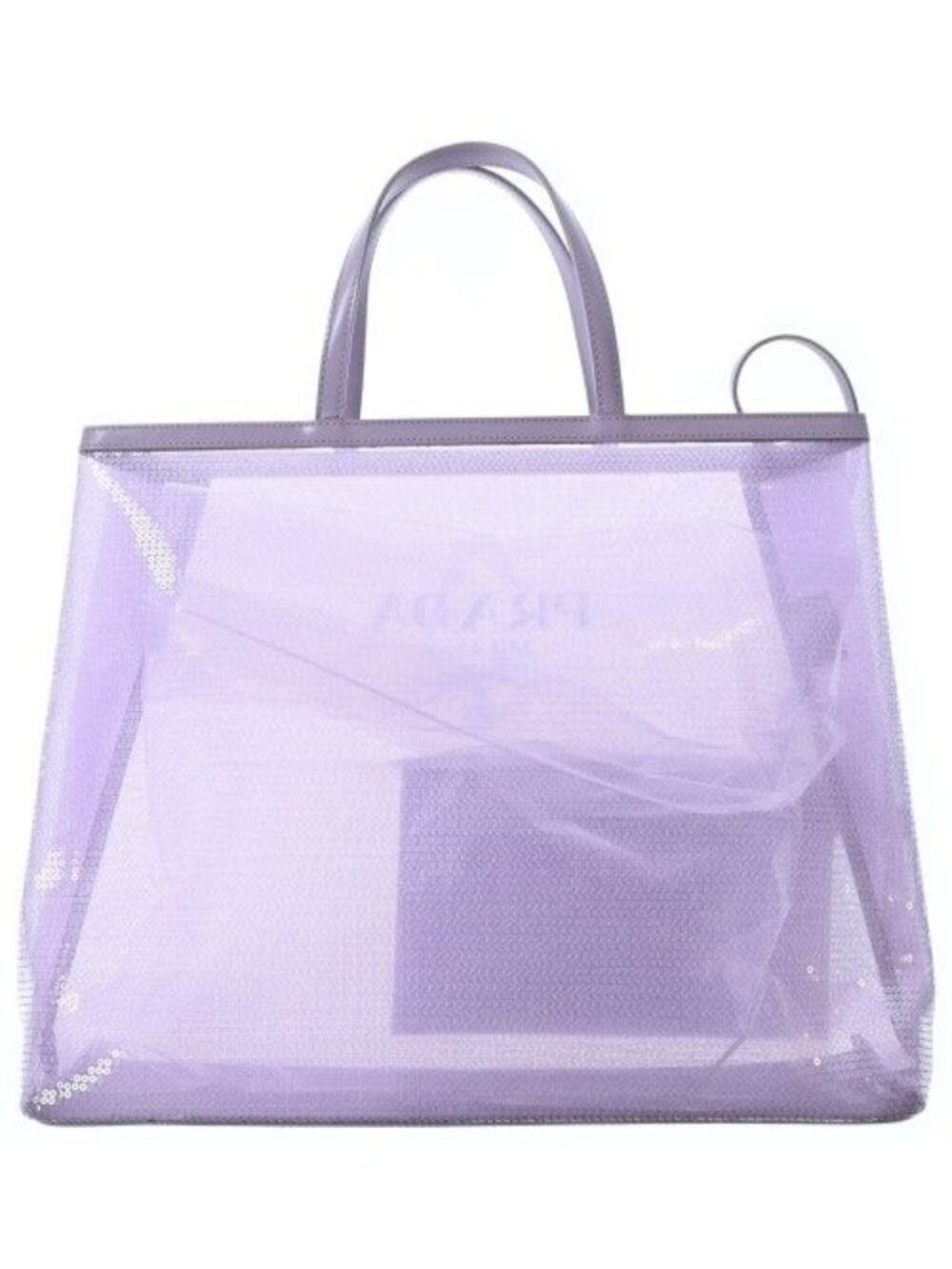 Prada Tote Purple - Picture 2 of 9